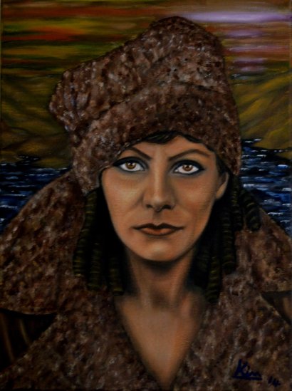 Oil Painting > Cold War > Greta Garbo